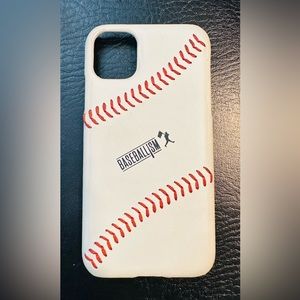 Baseballism iPhone11 Cell Phone Leather Case